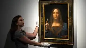 Der „Salvator Mundi“ von Leonardo da Vinci wurde um 450,3 Millionen Dollar versteigert