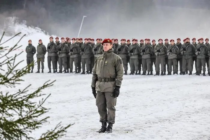 Feierliche Angelobung in der Gemeinde Hohenthurn Achomitz/Zahomec am 22. Dezember 2023