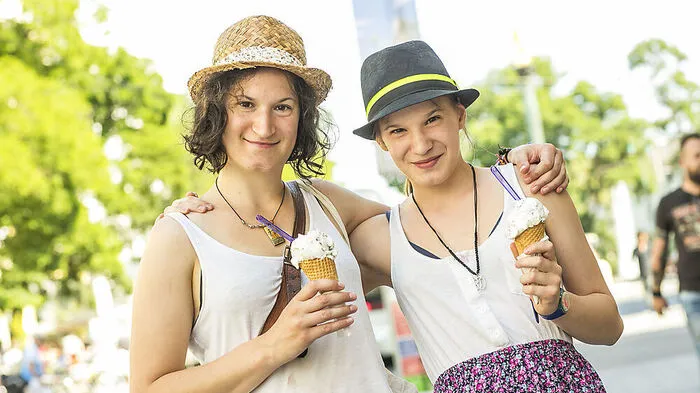 "Ice Cream Festival" in der Stempfergasse