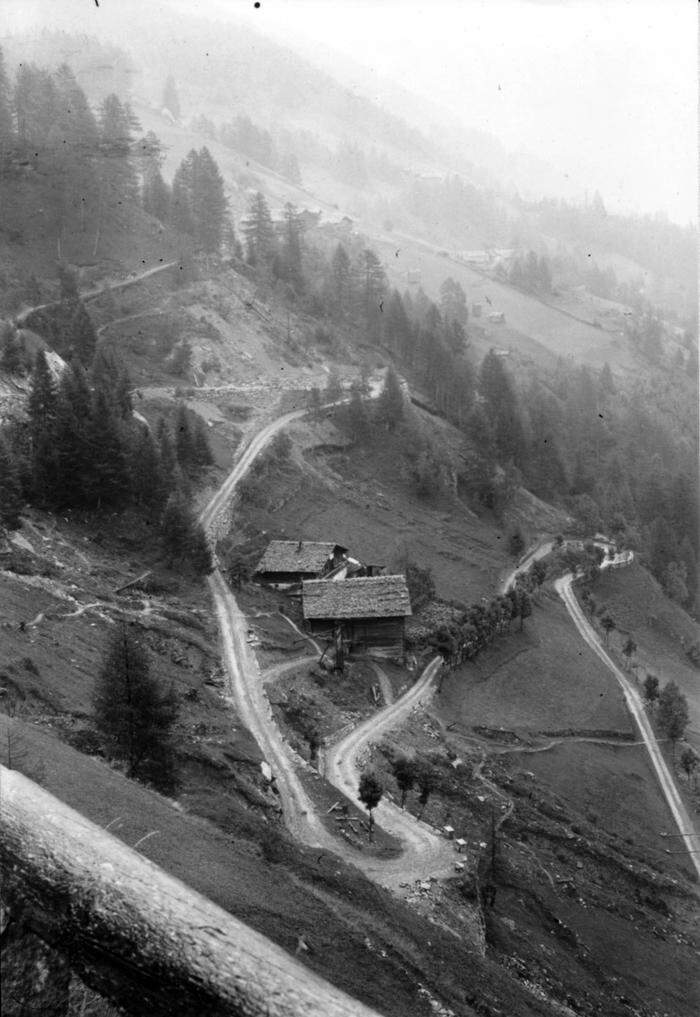 Die alte Glocknerstraße in Heiligenblut