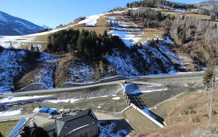 Die Geschiebe- und Wildholzsperre am Villgratenbach wird im Rahmen des Hochwasserschutzes in Heinfels umgesetzt