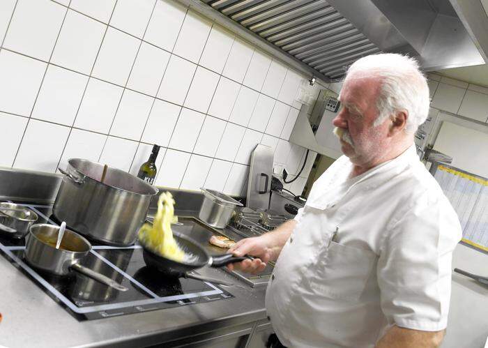 Fritz Seebacher hat das Kochen von seiner Mutter gelernt