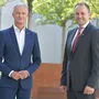 Michael Stattmann und sein Nachfolger Meinrad Höfferer