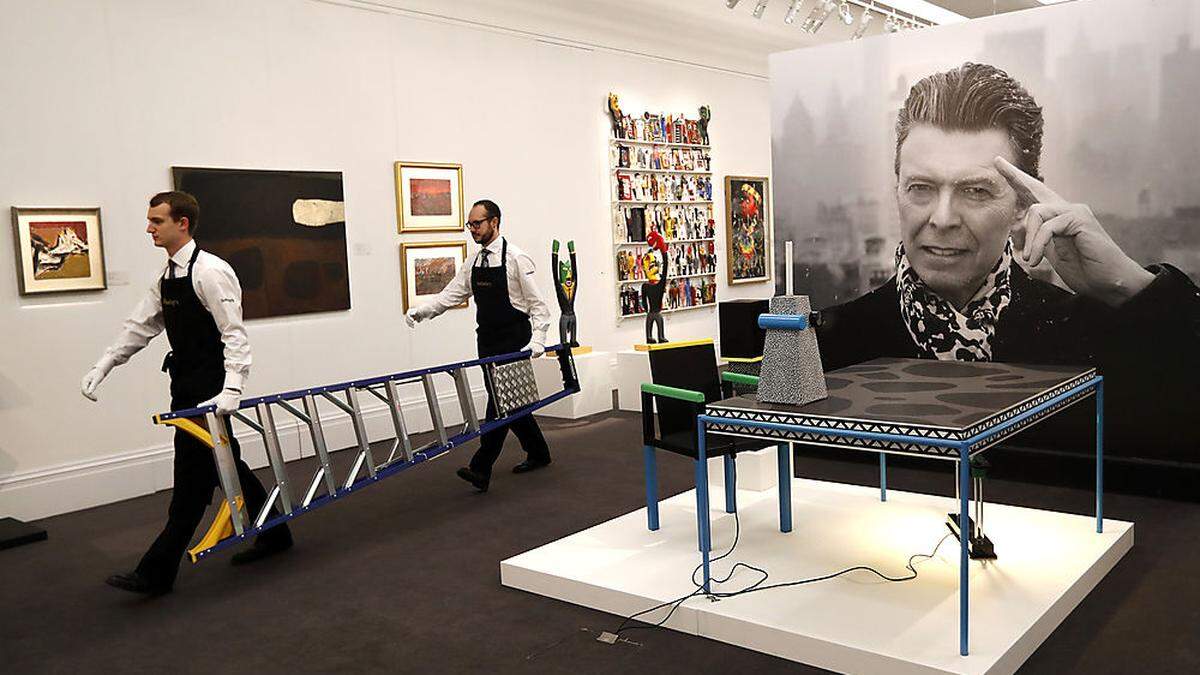 Die Kunstsammlung von David Bowie kommt unter den Hammer