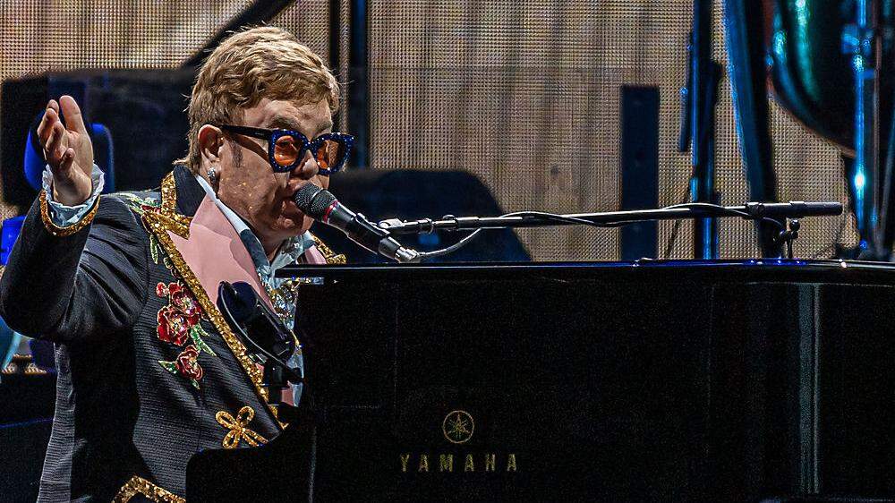 Elton John begeisterte am Mittwoch auf dem Freigelände der Grazer Messe