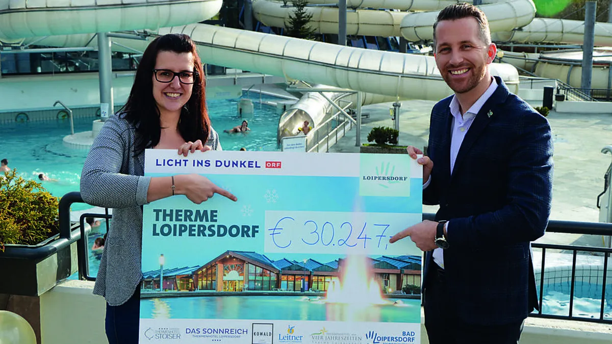 Eventmanagerin Viktoria Peyerl und Geschäftsführer Philip Borckenstein-Quirini