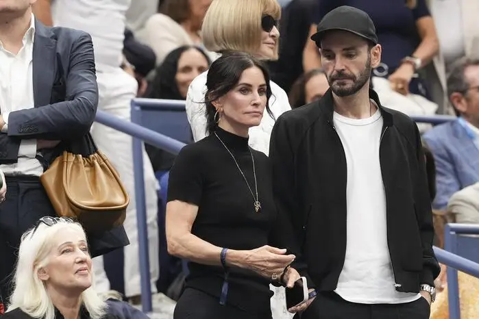 Sänger Johnny McDaid mit Ehefrau und Schauspielerin Courtney Cox