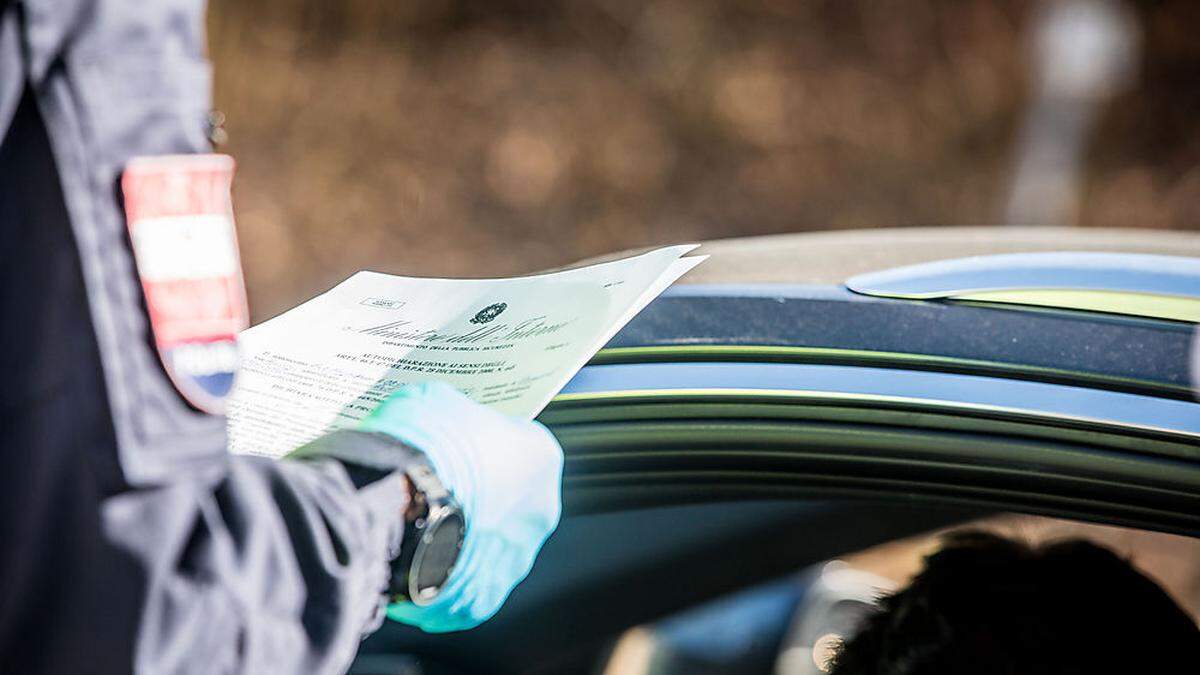 Bei der Einreise aus Italien wurde das fehlerhafte Zertifikat entdeckt