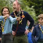 Kate und William beim ehrenamtlichen Einsatz bei den britischen Pfadfindern 