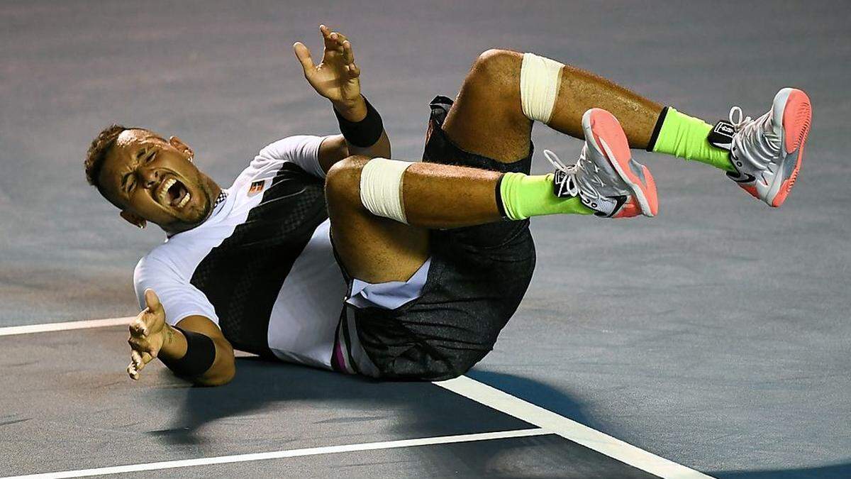 Nick Kyrgios (Bild) besiegte Rafael Nadal