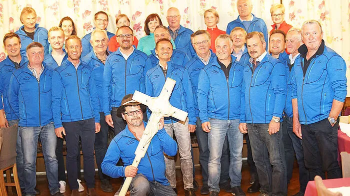 Die Theißenegger Truppe, die heuer am Vierbergelauf teilnehmen wird