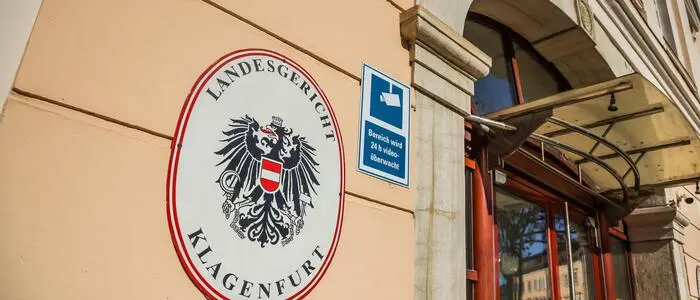 Prozess am Landesgericht Klagenfurt