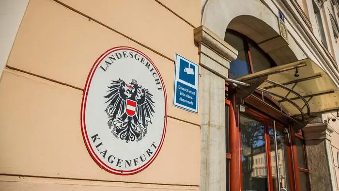 Prozess am Landesgericht Klagenfurt