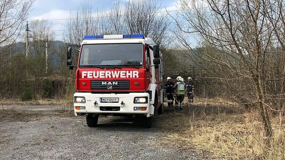Die Feuerwehren Jassnitz und St. Marein rückten am Dienstag aus