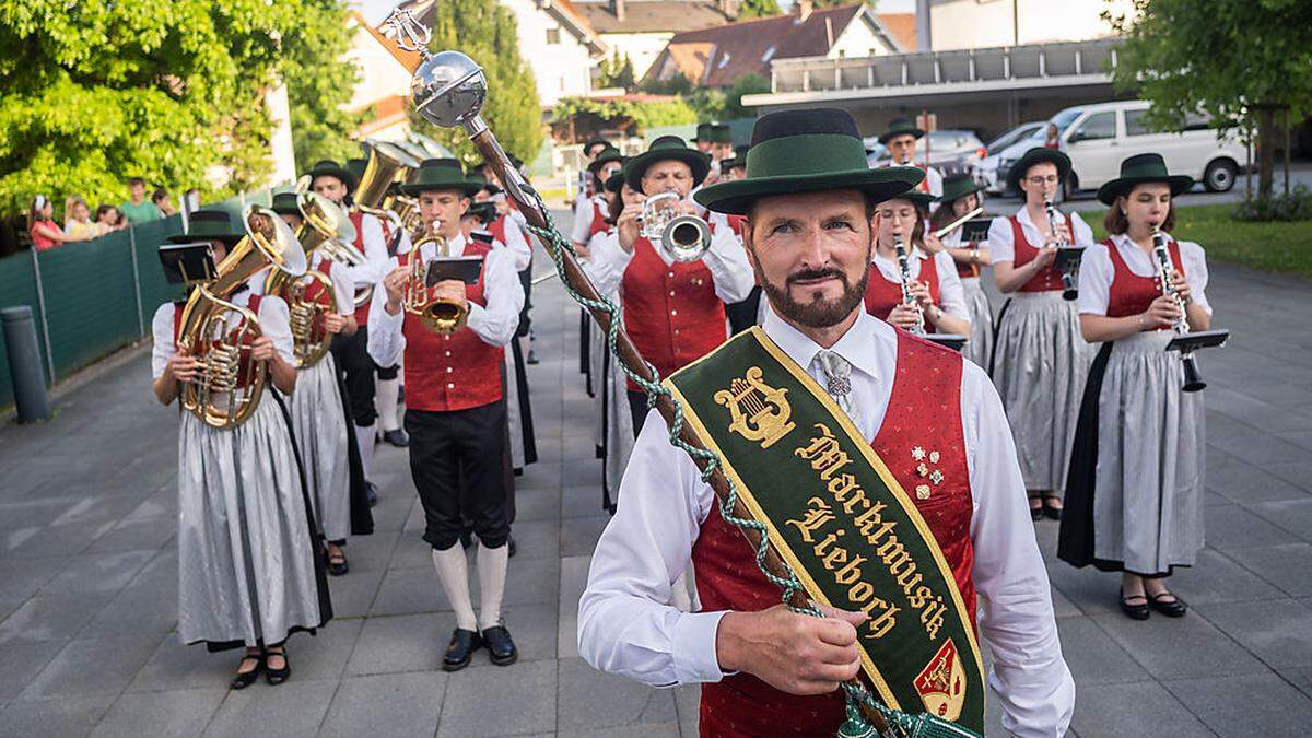 Rund 70 Mitglieder spielen in der Marktmusik Lieboch 