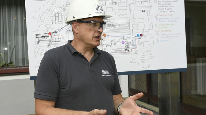 Werksleiter Heimo Wagner: Mit 300 Mitarbeitern und rund 40 Lehrlingen ist das Werk Radenthein einer der wichtigsten Arbeitgeber der Region.