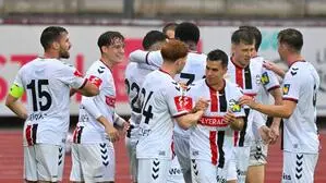 Die Admira jubelte über den Auftaktsieg