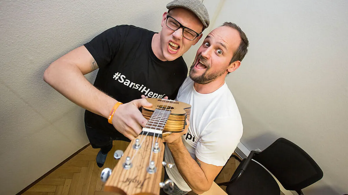 Kabarett-Debütanten Johannes „Hansi“ Alber und Josef „Seppi“ Neubauer	