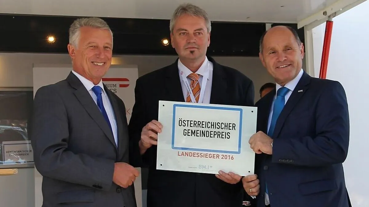 Helmut Mödlhammer, Alfred Lackner und Wolfgang Sobotka (v.l.)	