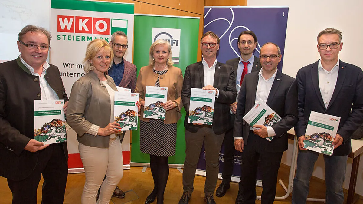 Vinzenz Harrer, Elisabeth Gruber, Roman Neubauer, Erna Eibisberger, Erwin Eggenreich, Ewald Verhounig, Andreas Schlemmer und Stephan Engelhardt