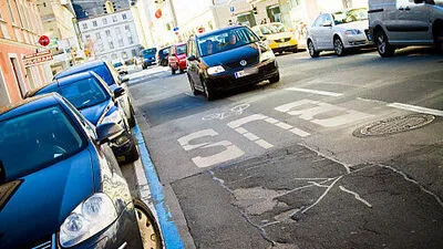 Die 8.-Mai-Straße in Klagenfurt