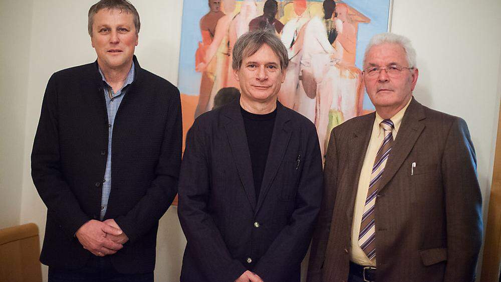 Josef Mair, Michael Hedwig und Richard Piock (von links)