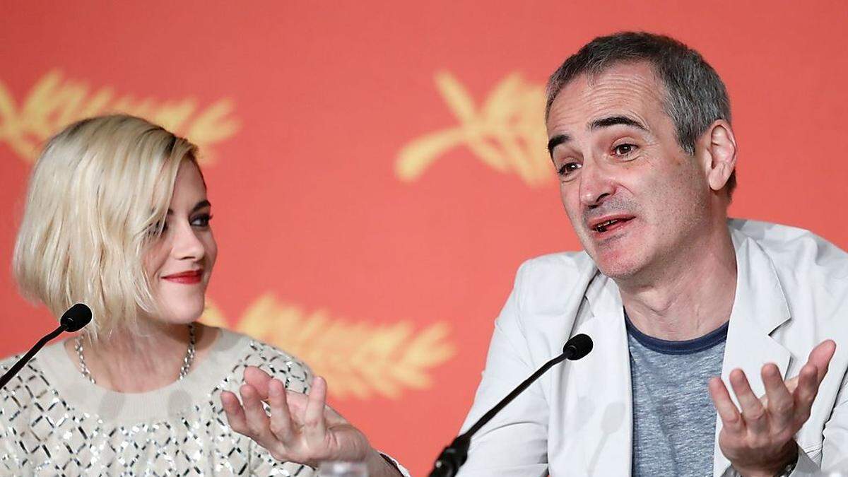 Kristen Stewart und Regisseur Olivier Assayas