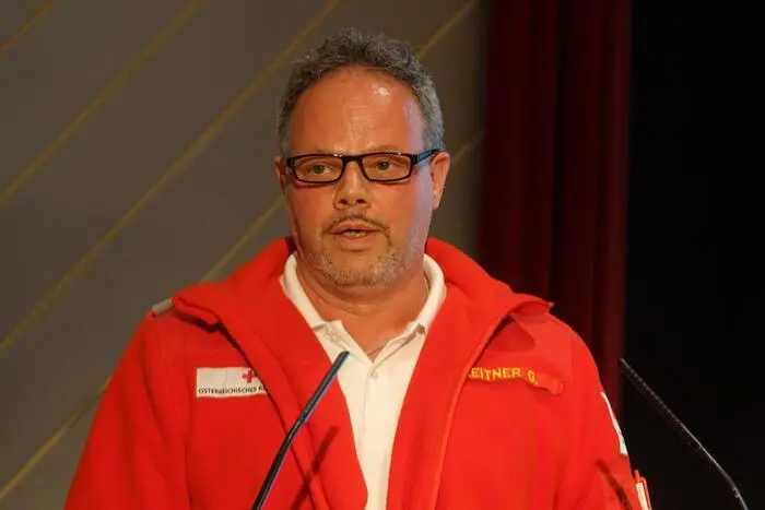 Rotkreuz-Bezirksrettungskommandant Gernot Leitner