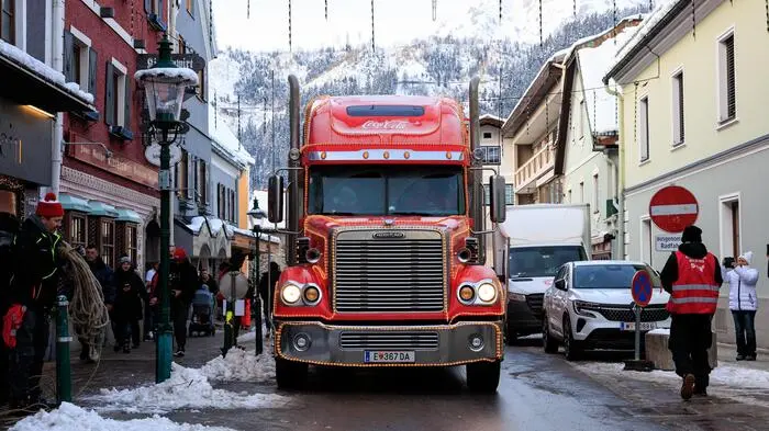 Der Stopp des Coca-Cola Weihnachtstrucks in Schladming war der einzige im Rahmen der diesjährigen Tour, der in der Steiermark stattgefunden hat.
