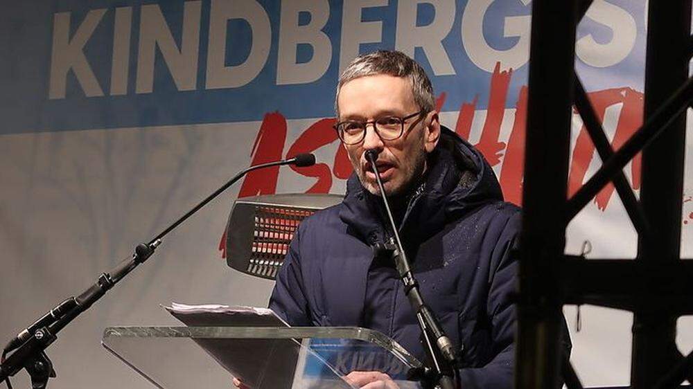 Schlechte Zeiten sind gute Zeiten für die FPÖ: Herbert Kickl sprach am Freitag in Kindberg