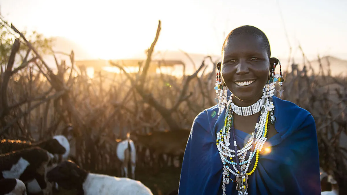Im Grenzgebiet zwischen Tansania und Kenia leben die Massai