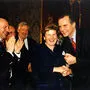 Klasnic-Wahltriumph 2000 (mit ua. Landesräten Pöltl und Hirschmann