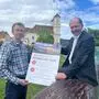 Pastoralreferent Christoph Doppelreiter und Pfarrer Anton Herk-Pickl laden zum geistvollen Pfingsten auf den Weizberg