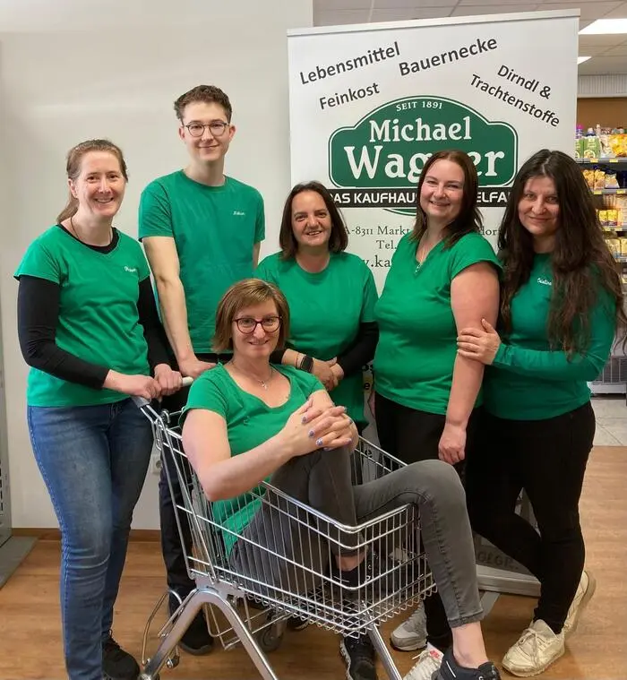 Wagner mit ihrem Team