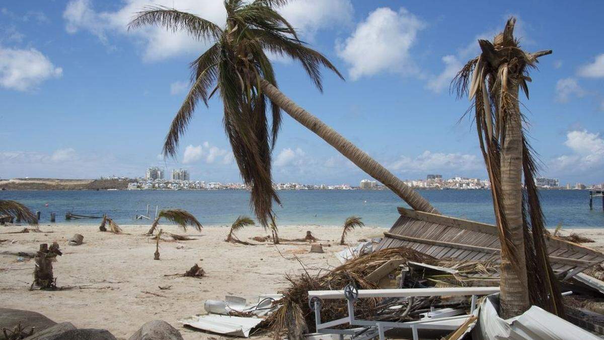 Hurrikan &quot;Irma&quot; hat in der Karibik große Verwüstungen hinterlassen