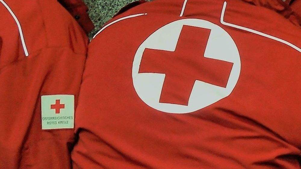 Das Rote Kreuz übernahm die Erstversorgung des Verletzten