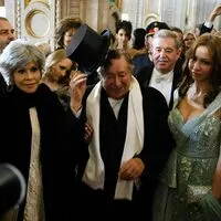 Richard Lugner mit seinem diesjährigen Opernballgast Jane Fonda