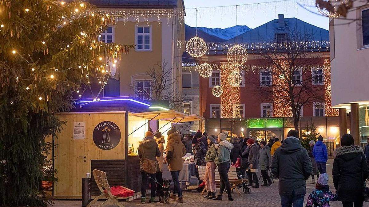 Von 26. Dezember bis 6. Jänner: Dreikönigsmarkt in Lienz