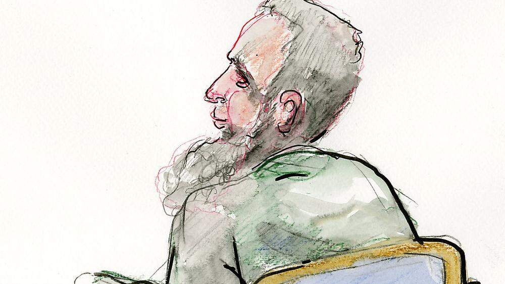 Der Angeklagte leugnet, ein radikaler Islamist zu sein