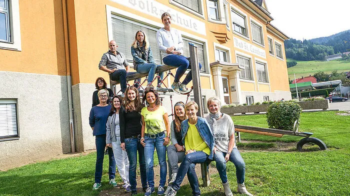 Das Lehrerteam der Volksschule Bad St. Leonhard