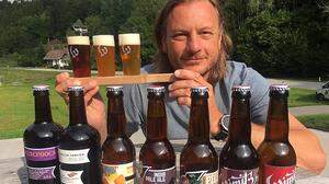 Josef Habich und seine Bier-Schätze aus der Wimitz
