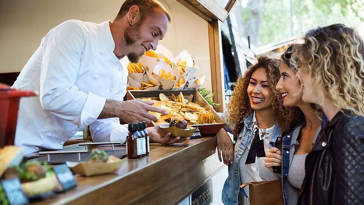 Auf dem Street Food Festival gibt es Speisen aus aller Welt