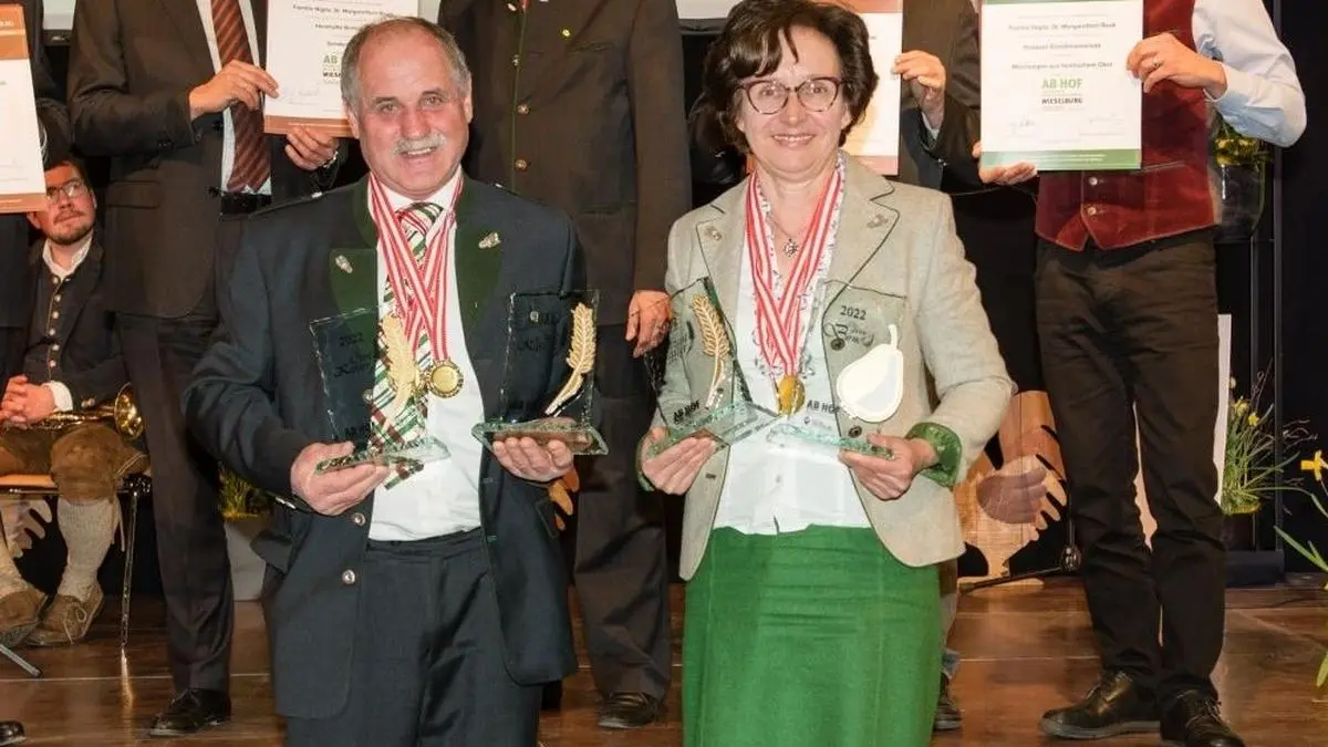 Franz und Maria Nigitz sahnten wieder eine Auszeichnung nach der anderen ab