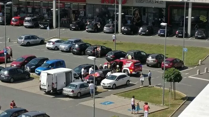 Leserreporter Thomas Dietrich hielt den Einsatz mit der Kamera fest