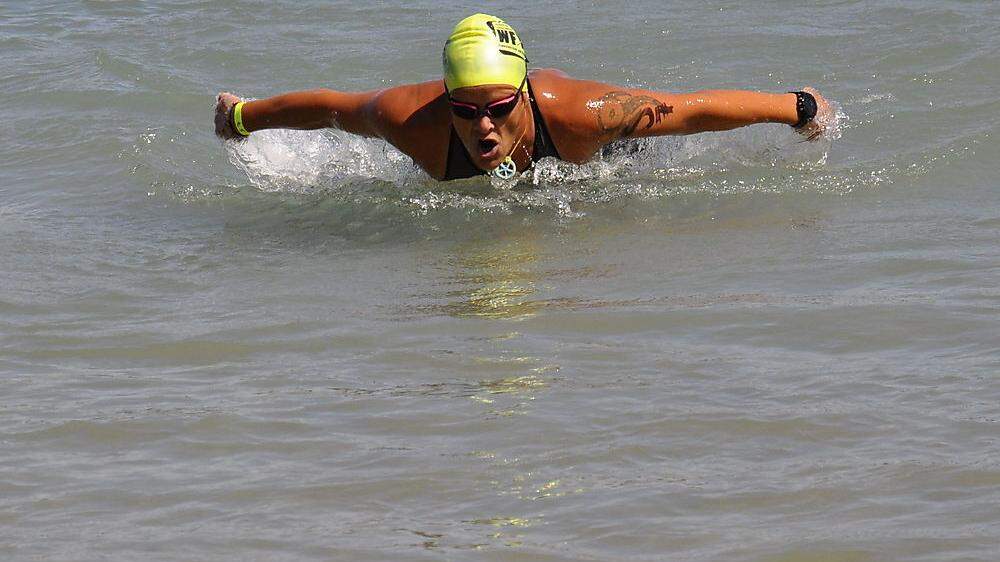 Claudia Müller ist heuer beim Schwimmen zur Höchstform aufgelaufen