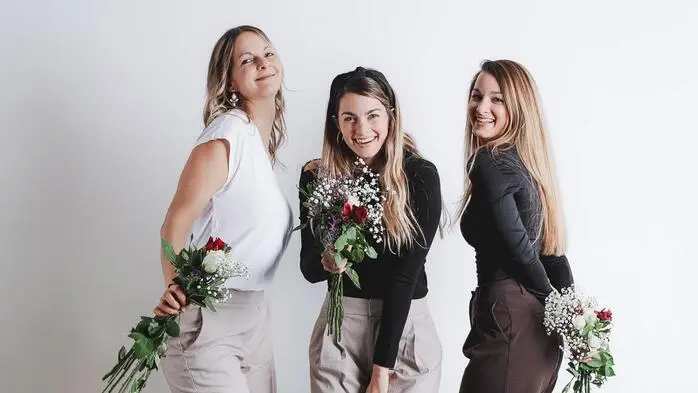 v.l.: Sabrina Tegelhofer, Julia Buchegger und Iris Pirker
