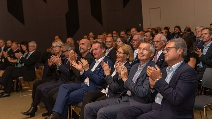 Knapp 100 Personen waren zur Verleihung der Top of Styria Awards in der Wirtschaftskamemr geladen.
