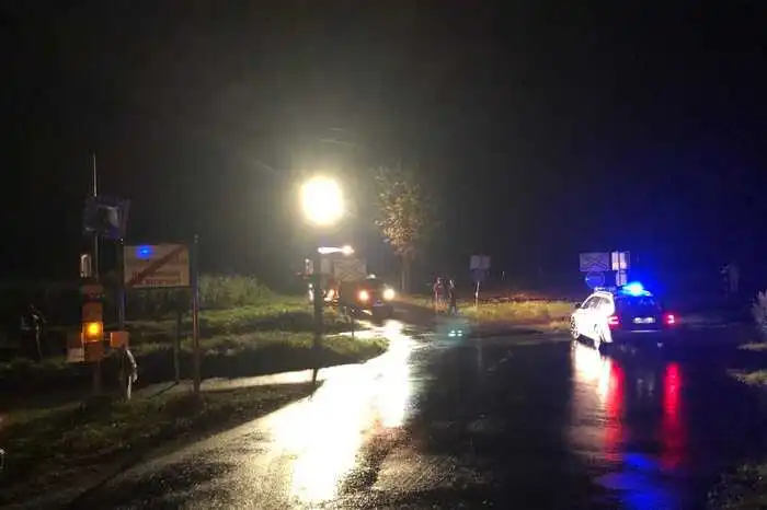 Am Unglücksort stand die FF Sebersdorf im Einsatz.
