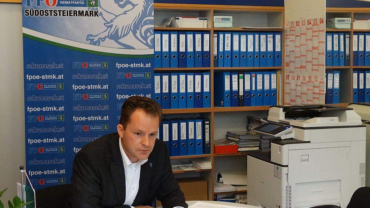 FPÖ-Bezirksparteiobmann Walter Rauch ist enttäuscht, verärgert aber optimistisch.