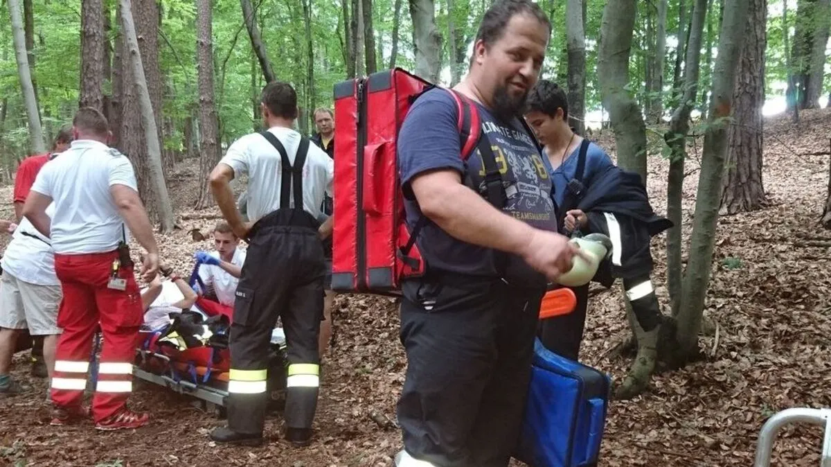 Feuerwehr und Rettung im Einsatz